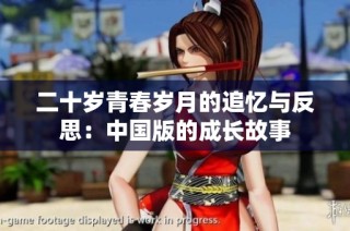 二十岁青春岁月的追忆与反思：中国版的成长故事