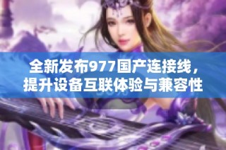 全新发布977国产连接线，提升设备互联体验与兼容性