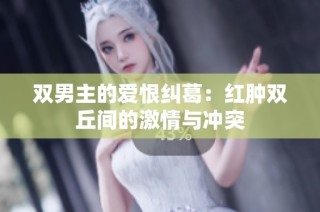 双男主的爱恨纠葛：红肿双丘间的激情与冲突
