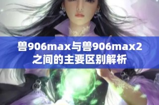 兽906max与兽906max2之间的主要区别解析