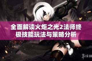 全面解读火炬之光2法师终极技能玩法与策略分析