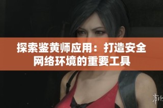 探索鉴黄师应用：打造安全网络环境的重要工具