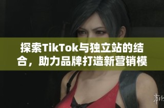 探索TikTok与独立站的结合，助力品牌打造新营销模式