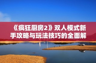 《疯狂厨房2》双人模式新手攻略与玩法技巧的全面解析