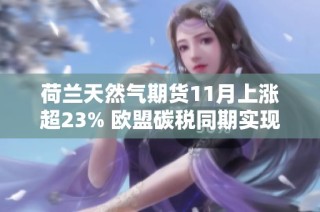 荷兰天然气期货11月上涨超23% 欧盟碳税同期实现6%增长