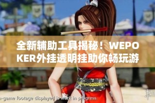 全新辅助工具揭秘！WEPOKER外挂透明挂助你畅玩游戏