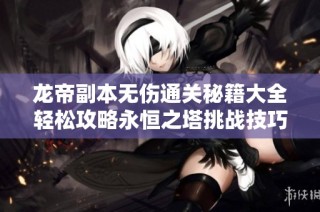 龙帝副本无伤通关秘籍大全轻松攻略永恒之塔挑战技巧解析