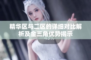 精华区与二区的详细对比解析及金三角优势揭示