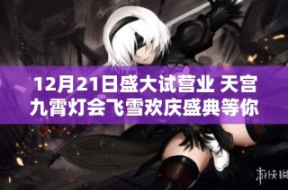 12月21日盛大试营业 天宫九霄灯会飞雪欢庆盛典等你来体验