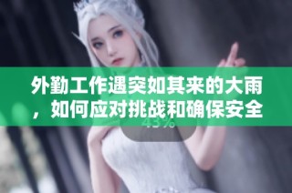 外勤工作遇突如其来的大雨，如何应对挑战和确保安全