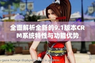 全面解析全新的9.1版本CRM系统特性与功能优势