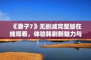 《妻子7》无删减完整版在线观看，体验韩剧新魅力与情感纠葛