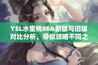 YSL水蜜桃86A新版与旧版对比分析，带你领略不同之美