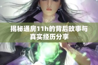 揭秘通房11h的背后故事与真实经历分享