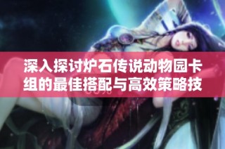 深入探讨炉石传说动物园卡组的最佳搭配与高效策略技巧分析