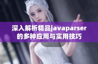 深入解析精品javaparser的多种应用与实用技巧
