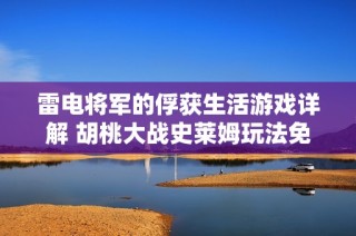 雷电将军的俘获生活游戏详解 胡桃大战史莱姆玩法免费介绍
