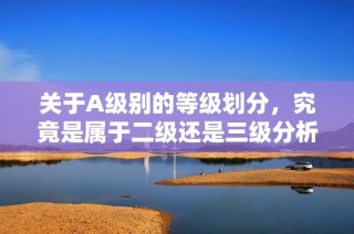 关于A级别的等级划分，究竟是属于二级还是三级分析探讨