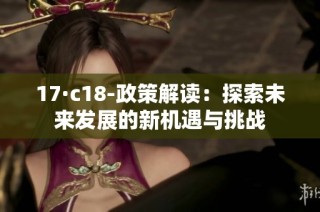 17·c18-政策解读：探索未来发展的新机遇与挑战