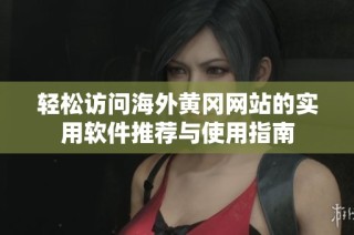 轻松访问海外黄冈网站的实用软件推荐与使用指南