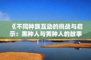 《不同种族互动的挑战与启示：黑种人与黄种人的故事反思》