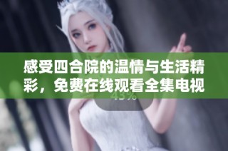 感受四合院的温情与生活精彩，免费在线观看全集电视剧
