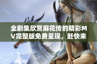 全剧集欣赏麻花传的精彩MV完整版免费呈现，赶快来体验吧！