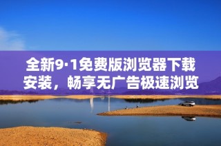 全新9·1免费版浏览器下载安装，畅享无广告极速浏览体验！