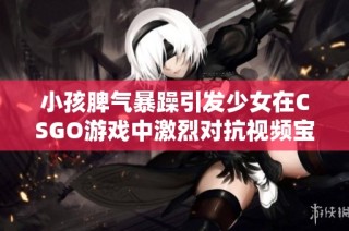 小孩脾气暴躁引发少女在CSGO游戏中激烈对抗视频宝典