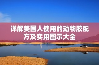 详解美国人使用的动物胶配方及实用图示大全