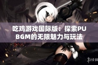 吃鸡游戏国际版：探索PUBGM的无限魅力与玩法