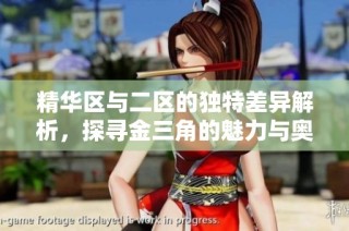 精华区与二区的独特差异解析，探寻金三角的魅力与奥秘
