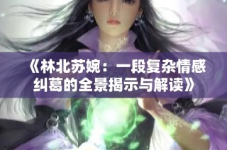 《林北苏婉：一段复杂情感纠葛的全景揭示与解读》