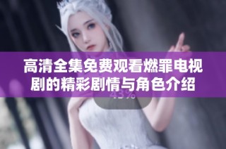 高清全集免费观看燃罪电视剧的精彩剧情与角色介绍