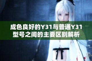 成色良好的Y31与普通Y31型号之间的主要区别解析
