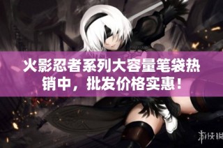 火影忍者系列大容量笔袋热销中，批发价格实惠！