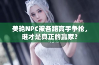 美艳NPC被各路高手争抢，谁才是真正的赢家？