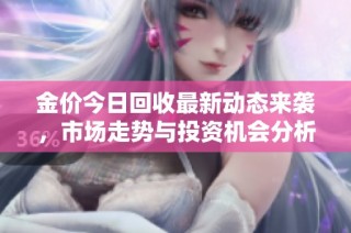 金价今日回收最新动态来袭，市场走势与投资机会分析一网打尽