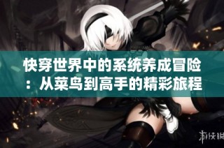 快穿世界中的系统养成冒险：从菜鸟到高手的精彩旅程