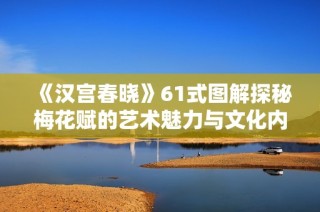 《汉宫春晓》61式图解探秘梅花赋的艺术魅力与文化内涵
