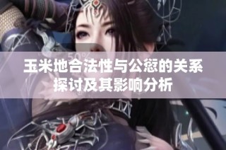 玉米地合法性与公愆的关系探讨及其影响分析