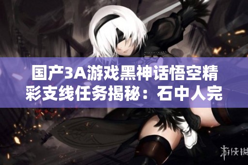 国产3A游戏黑神话悟空精彩支线任务揭秘：石中人完整版解析
