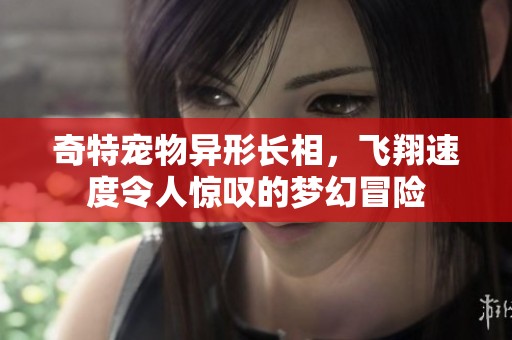 奇特宠物异形长相，飞翔速度令人惊叹的梦幻冒险