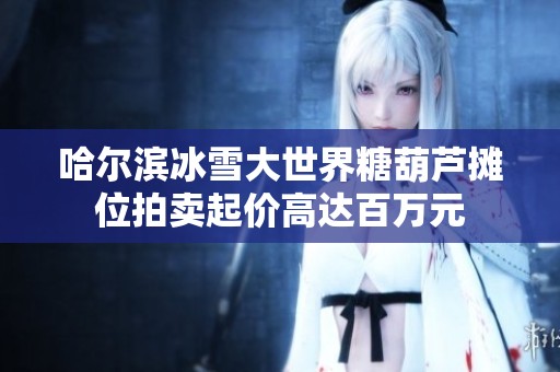 哈尔滨冰雪大世界糖葫芦摊位拍卖起价高达百万元