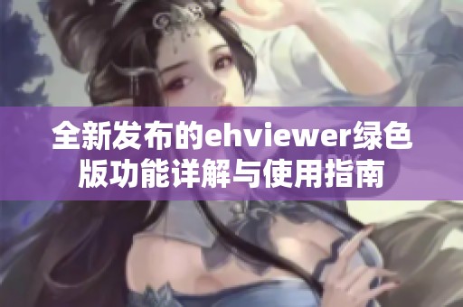 全新发布的ehviewer绿色版功能详解与使用指南