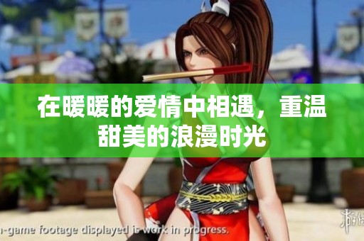 在暖暖的爱情中相遇，重温甜美的浪漫时光