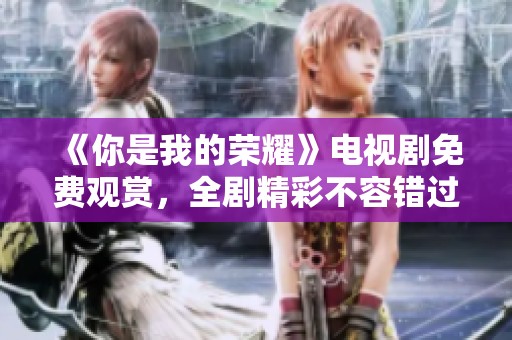 《你是我的荣耀》电视剧免费观赏，全剧精彩不容错过！