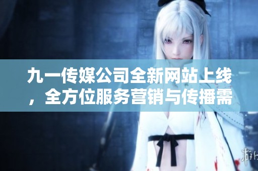 九一传媒公司全新网站上线，全方位服务营销与传播需求