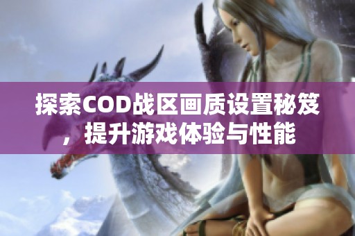 探索COD战区画质设置秘笈，提升游戏体验与性能