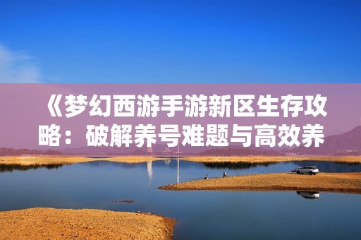《梦幻西游手游新区生存攻略：破解养号难题与高效养成小号策略》